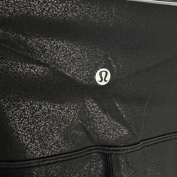 Lululemon Wunder Under High Rise crop leggings 21” size 8 Foil Print - Picture 8 of 10
